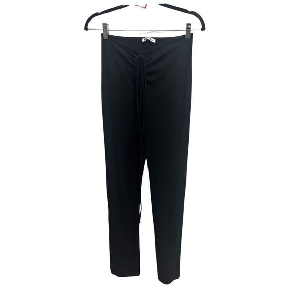 Reformation Ribbed Pants Black - Picture 1 of 6